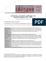 Autoritarismo, Nacionalismo y Militarismo en La Educación Paraguaya