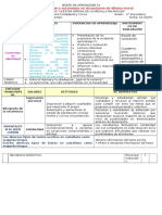 Sesión de Aprendizaje 01