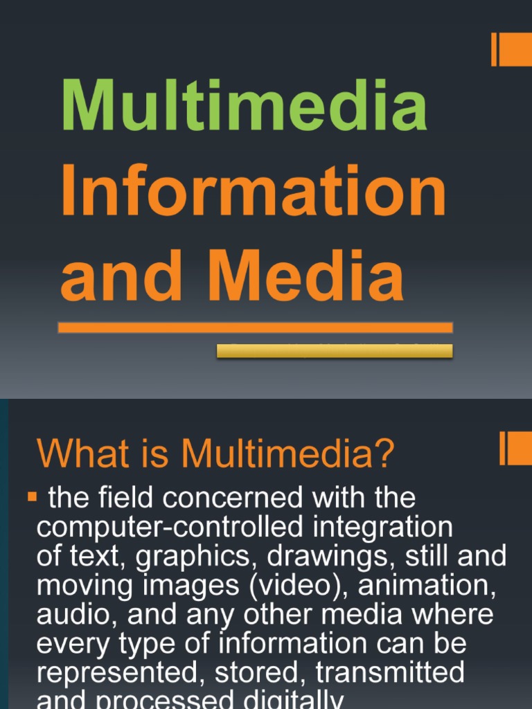 Understanding Multimedia Types | PDF
