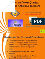 Overview On Power Quality, Harmonics Analysis & Solutions: SMX Convention Center