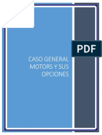 Caso General Motors y Sus Opciones