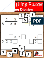 Tiling Long Division Puzzle Free