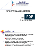 Automation and Robotics: Prepared by G.Harsha Vardhini