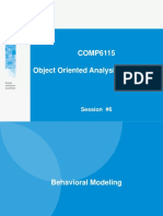 COMP6115 Object Oriented Analysis and Design: Session #6