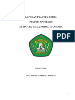 Laporan PKPA Apotek KF 138 Kartika (Ersa Hatoguan H. H. - 1813019039) - Kampus