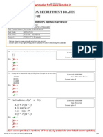 Downloaded From WWW - Qmaths.in: RRB NTPC 30th March 2016 Shift 1