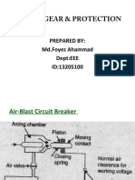 Switchgear & Protection: Prepared By: MD - Foyez Ahammad Dept:EEE ID:13205100