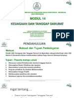 Modul 14. Kesiagaan Dan TD