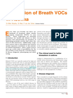 Asthma Breath VOC Biomarkers