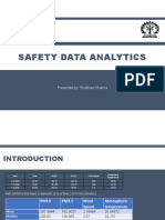 Safety Data Analytics: Presented By-Shubham Sharma