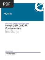 Nortel GSM OMC-R Fundamentals: Global System For Mobile Communications (GSM)