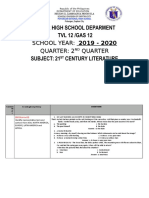 Potungan National High School Senior High School Literature Subject Guide