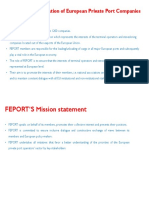 Feport - : Federation of European Private Port Companies and Terminals