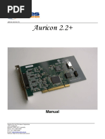 Auricon 2.2+: Manual