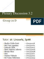 Plenary Discussion 21D