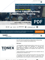 ICS (Industrial Control System) Cyber Security Training