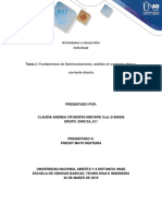 Fundamentos de semiconductores y análisis AC