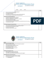 Written Business Plan Round Scoring Criteria PDF