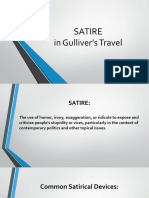 SATIRE in Gulliver’s Travels