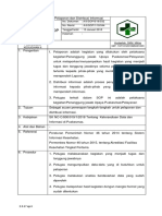 SOP Pelaporan Dan Distribusi Informasi