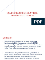 Maritime Environmental Risk Management System