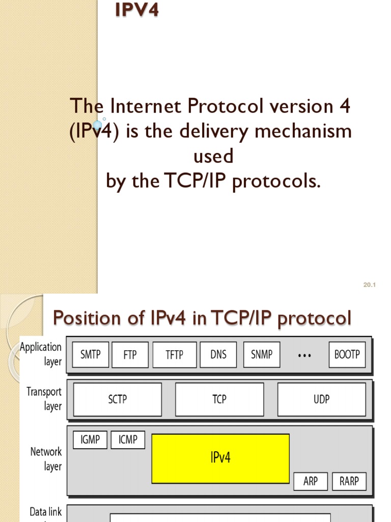 Ipv4 and Ipv6 | PDF | I Pv6 | Internet Protocols