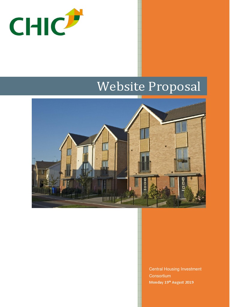 CHIC Website Proposal Overview | PDF | Websites | Procurement