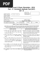 NTSE Syllabus