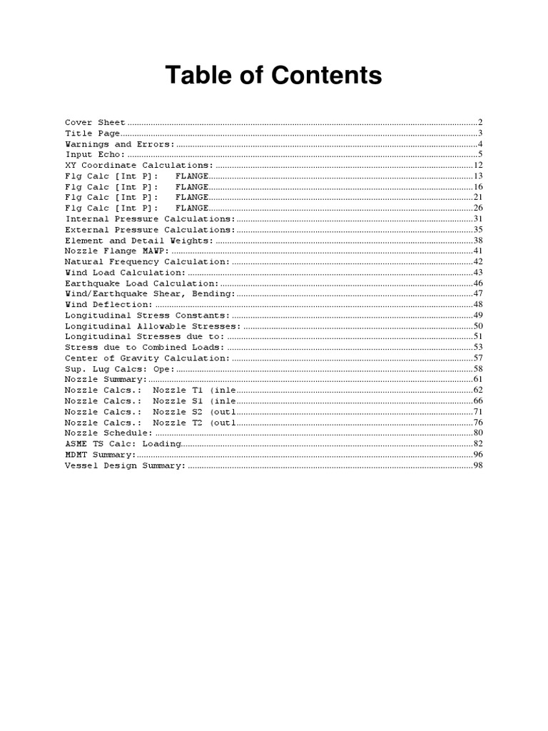 Engineering Calculation Sheet Template | PDF | Pipe (Fluid Conveyance ...