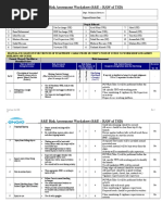 Hot Work Risk Assessment Template | PDF | Welding | Construction