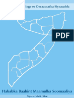 Decentralization Options For Somalia-SOMALI