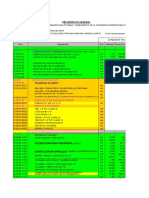 Planilla de Metrados Metrado Deductivo