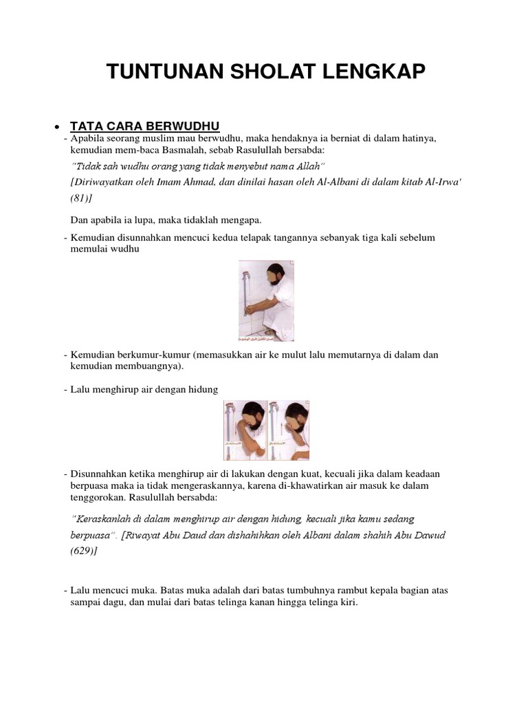 Tutunan Sholat Dan Hadits Pdf