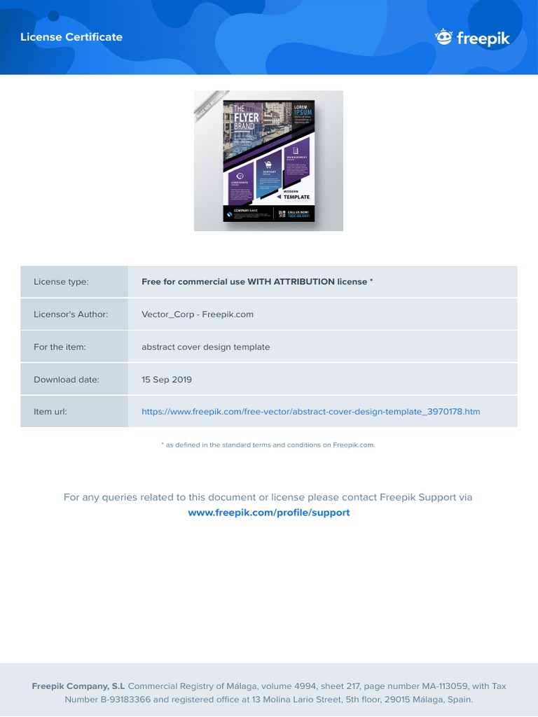 License Abstract Cover Design Template 3970178 PDF | PDF | Websites ...