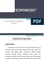Biomedik Osteoporosis