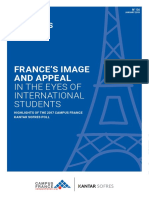 France'S Image and Appeal: in The Eyes of International Students