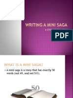 Writing A Mini Saga