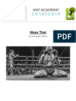Muay Thai en Psicologia I Esport