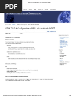 OBIA 7.9.6.4 - Configuration of DAC, Infa, OBI