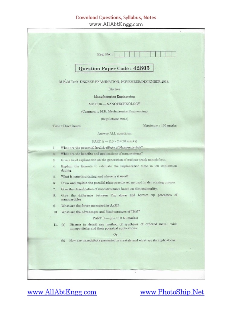 Questions, Syllabus, Notes | PDF | Technology & Engineering