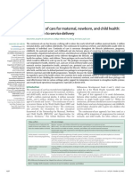 Continuum of Care For Maternal, Newborn, and Child Health: From Slogan To Service Delivery