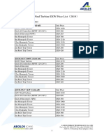 Aeolos Vertical Axis Wind Turbine EXW Price List - 2019