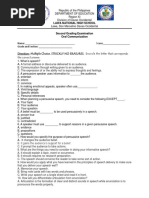 Direction: Multiple Choice. STRICKLY NO ERASURES. Encircle The Letter That Corresponds The Correct Answer