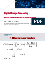 Digital Image Procesing: Discrete Cosinetrasform (DCT) in Image Processing