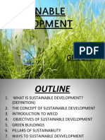 Sustainable Development: Group 1