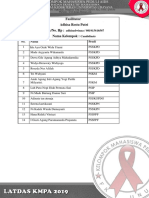 Data Kelompok Latdas Kmpa 2019