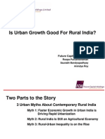 Is Urban Growth Good For Rural India?: Future Capital Research