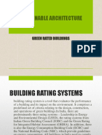 Sustainable Architecture: Green Rated Buildings