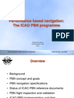Performance Based Navigation: The ICAO PBN Programme