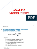 Analisa Debit